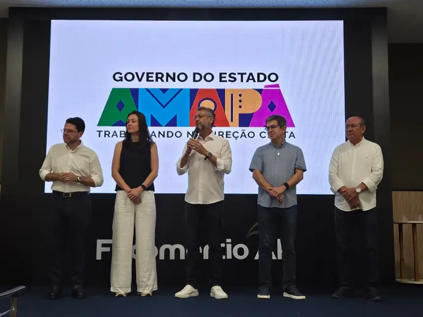 Foto: Winicius Tavares/GEA Governador do Amapá, Clécio Luís, na abertura do evento
