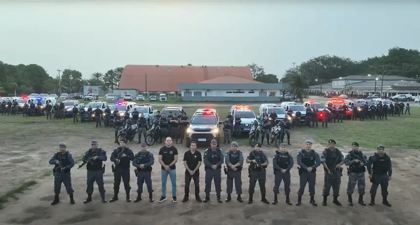 Foto: Iago Fonseca/Sejusp Briefing de ativação da Operação Protetor, principal estratégia de ampliação do policiamento preventivo