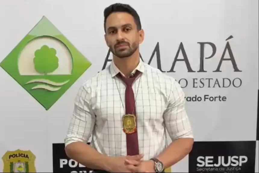 Delegado titular da Denarc, Leonardo Alves.