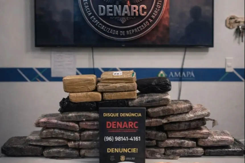 Prejuízo estimado em quase R$ 500 mil para a organização criminosa dona do material ilícito.