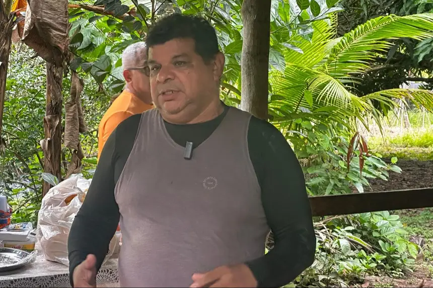 Técnico em Extensão Rural da SDR, Alex Miranda