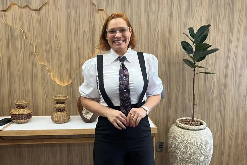 Secretária de Estado do Desporto e do Lazer, Cibely Souza