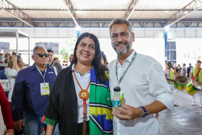 Foto: Ruan Alves/GEA Governador Clécio Luís prestigia a Feira da Biodiversidade Amapaense e valoriza produtos regionais certificados com o Selo Amapá