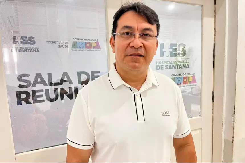 Augusto Monteiro, enfermeiro do Hospital de Santana, ponto focal do projeto na unidade