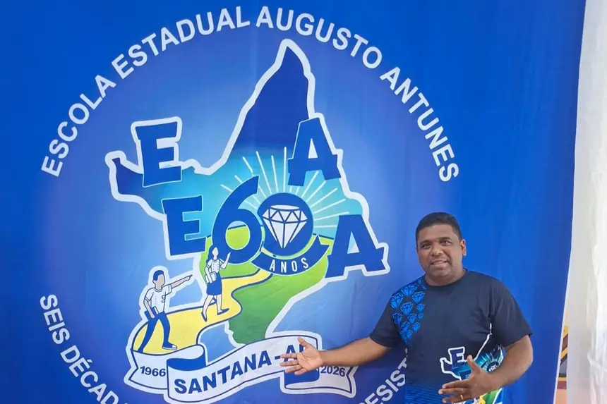 Foto: Divulgação/AA O diretor da Escola, Franciley Silva
