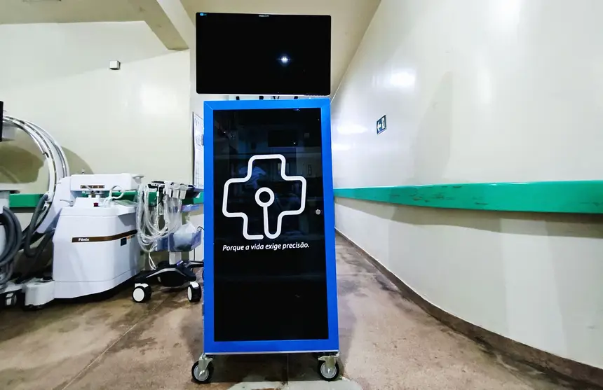 Foto: Divulgação Hospital de Laranjal do Jari A torre de vídeocirurgia, permitirá a realização de procedimentos por vídeo, garantindo mais precisão e suporte às equipes de saúde