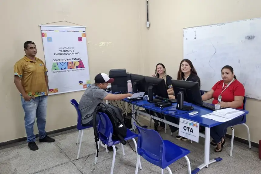 Uma das novidades na ação no Macapaba são as inscrições para cursos de qualificação profissional