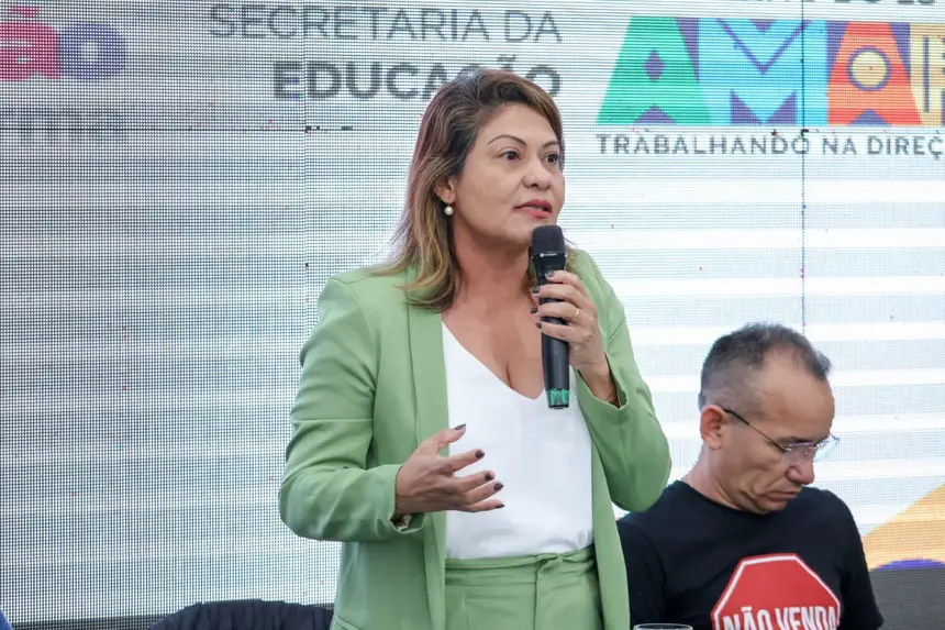 Foto: Evandro Vilhena/Seed Sandra Casimiro, secretária adjunta de Políticas Educacionais