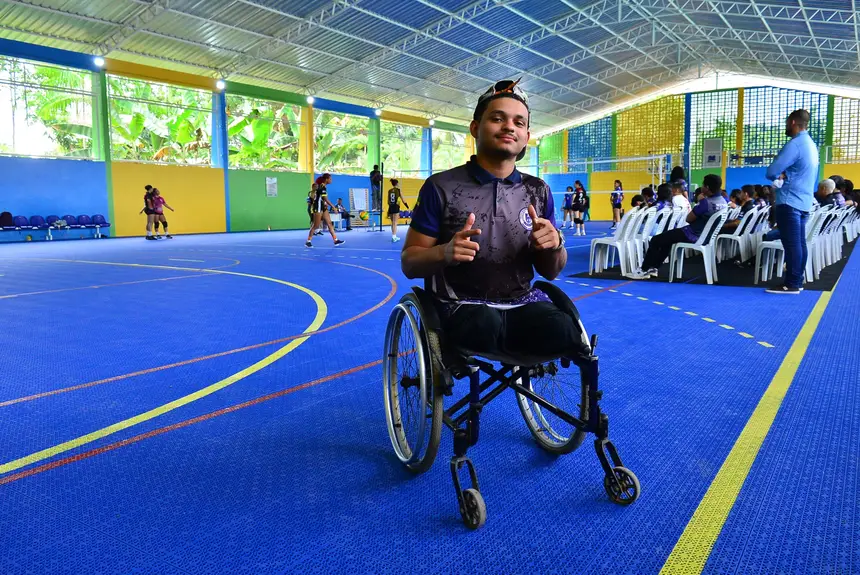 Foto: Makshuel Martins/GEA Atleta profissional paralímpico, Erick Costa