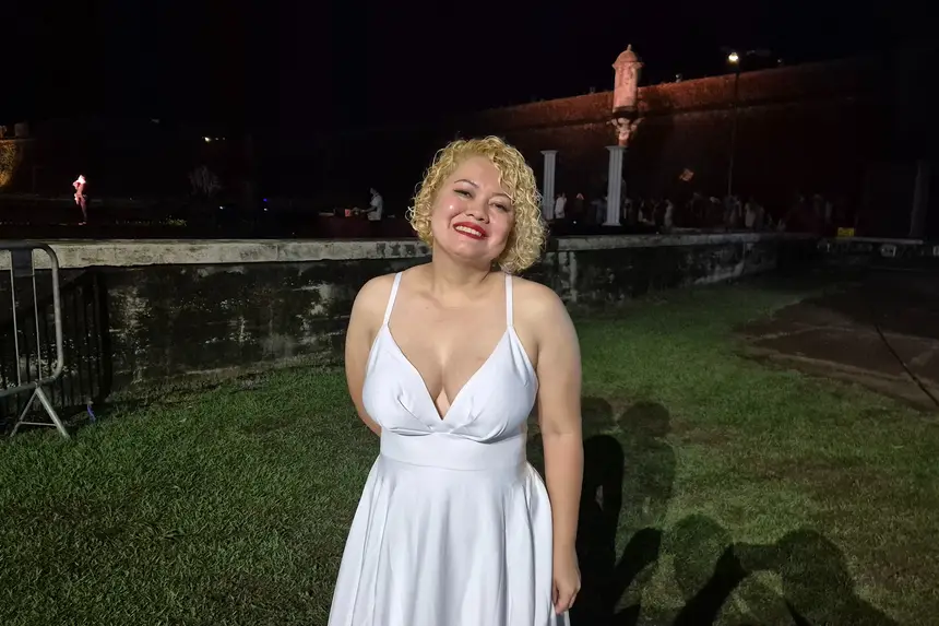 Natanhe Santos dirigiu a apresentação e participou cantando canções originais da peça