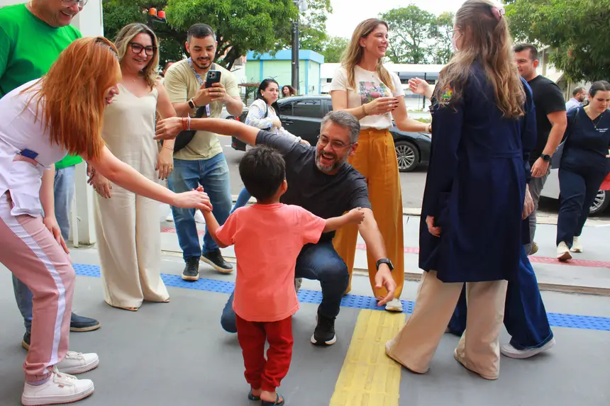 Foto: Marcia do Carmo/GEA Governo do Amapá celebra a Páscoa levando alegria a pacientes do Novo Hospital da Criança e do Adolescente