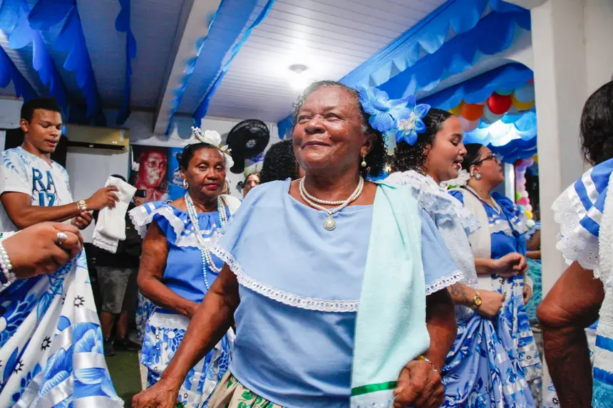 Foto: Gabriel Penha/Secom/GEA Josefa Chagas, coordenadora do grupo da comunidade Santíssima Trindade da Casa Grande