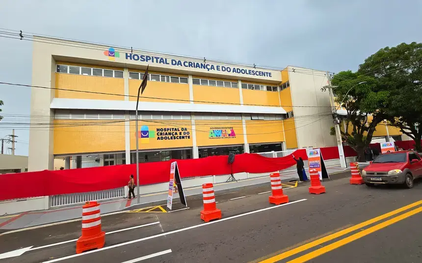 O Novo Hospital da Criança e do Adolescente foi entregue a população no dia 31 de março, totalmente reformado, ampliado e equipado