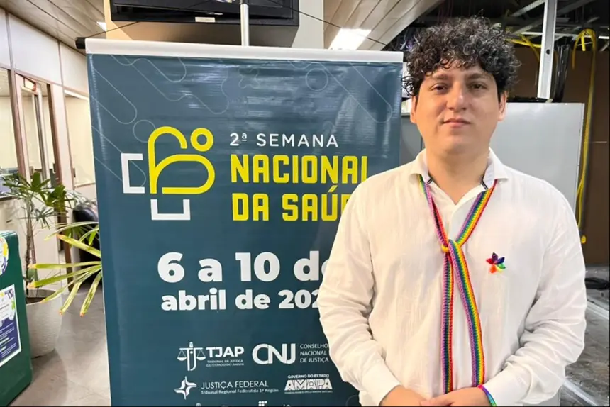 Foto: Gabriel Maciel/Sesa Renato Nascimento, coordenador de Saúde LGBTQIAPN+