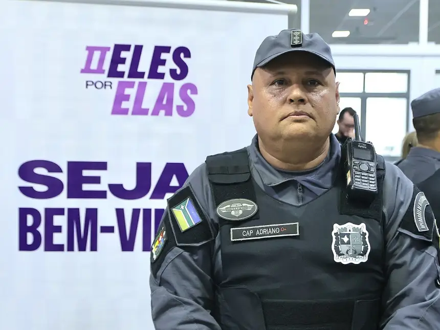 Capitão Adriano Almeida, da Polícia Militar