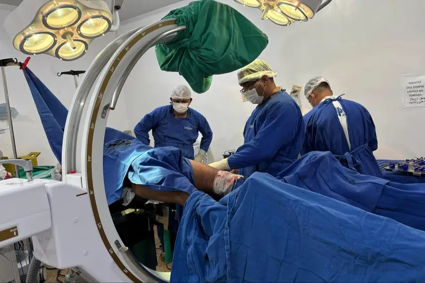 Cirurgias ortopédicas lideram o ranking de procedimentos mais realizados em março no HE, com 225 assistências, representando 46% do total de cirurgias promovidas na unidade