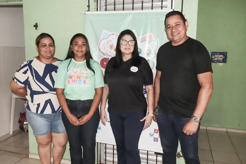 Presidente da Associação de Moradores, Carlos Alexandre prestigiou a atividade