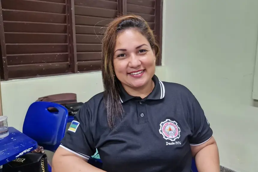 Marcela Bacelar organizou com as colegas o Bazar Solidário