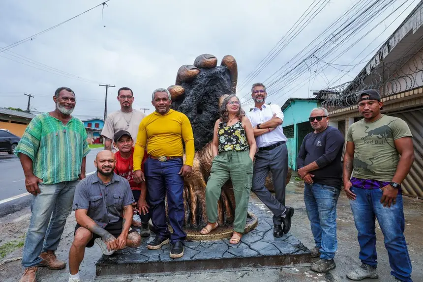 Reconstrução na Residência Oficial contará com esculturas e estátua feitas por artistas amapaenses
