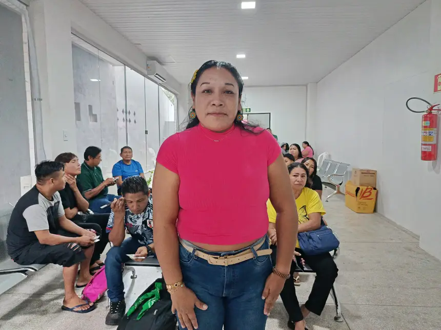 A indígena Manahepyny Tiriyó