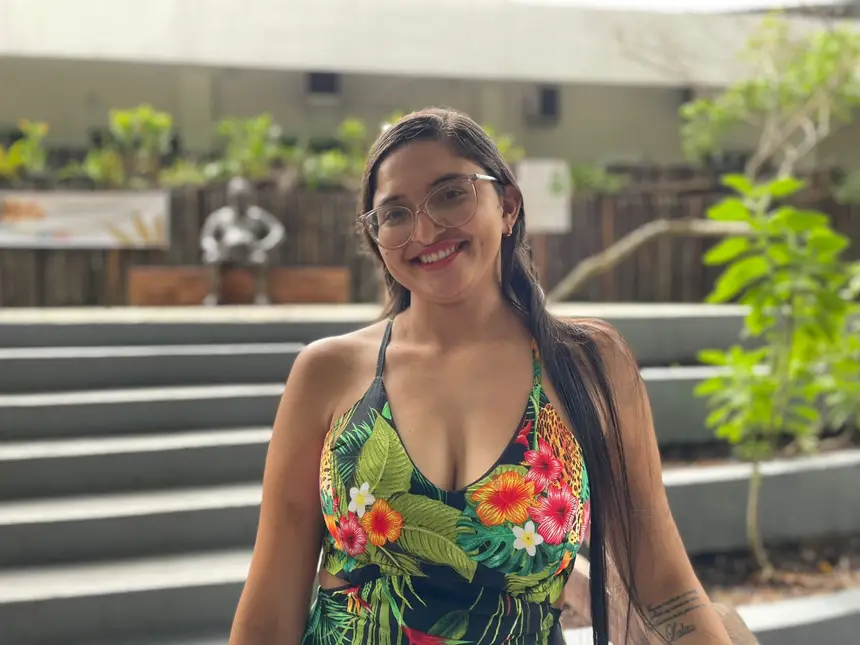 Luana Pacheco, técnica de enfermagem