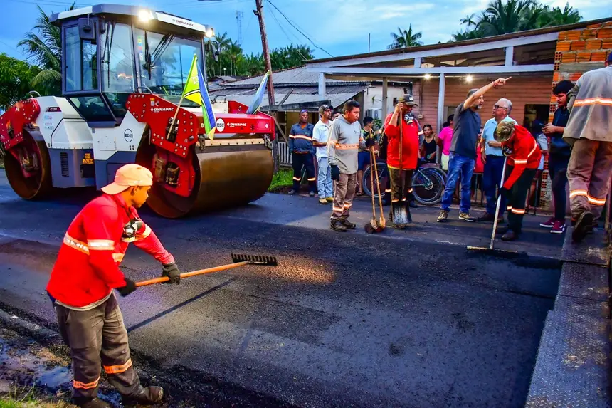 O programa Governo em Ação transforma o anseio da comunidade em realidade, garantindo infraestrutura e dignidade para as famílias da zona Sul.