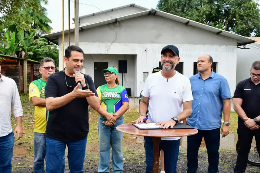A obra da Delegacia de Calçoene representa respeito à população e compromisso com a proteção das famílias que vivem no município”, afirmou o governador.