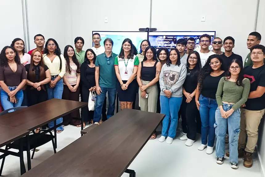 Visita técnica dos acadêmicos do curso de Tecnólogo em Mineração do IFAP