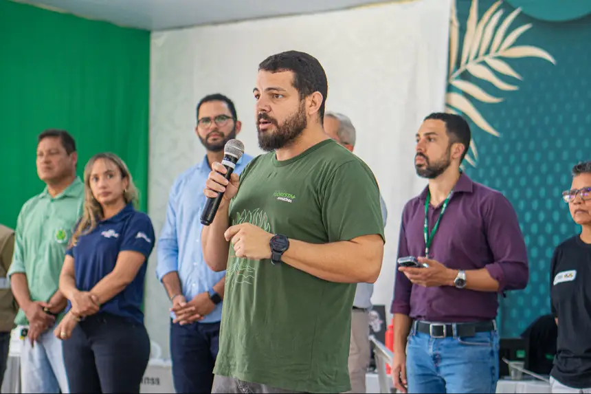 Alan Góes, coordenador local do Projeto Floresta+Amazônia