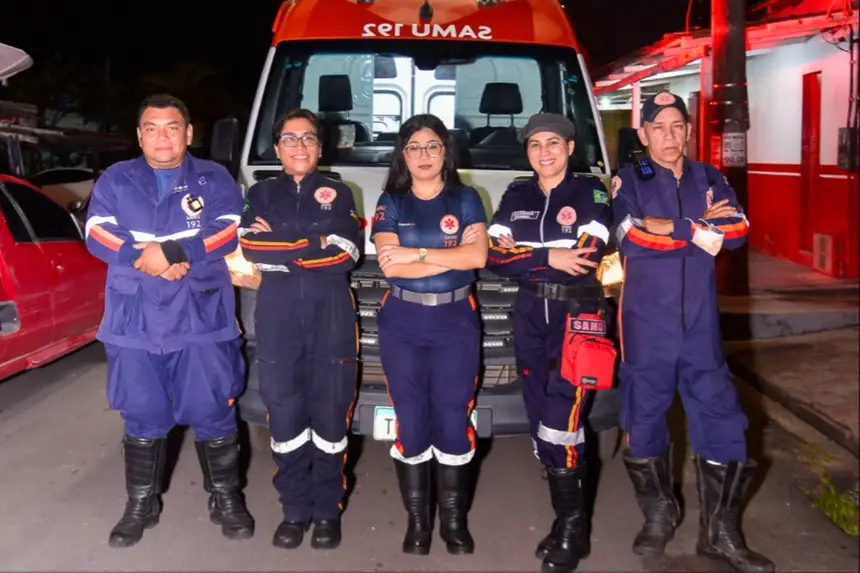 Formada em técnico de enfermage, Maluani conta que o sonho profisisonal, desde criança, é trabalhar no atendimento móvel de urgência