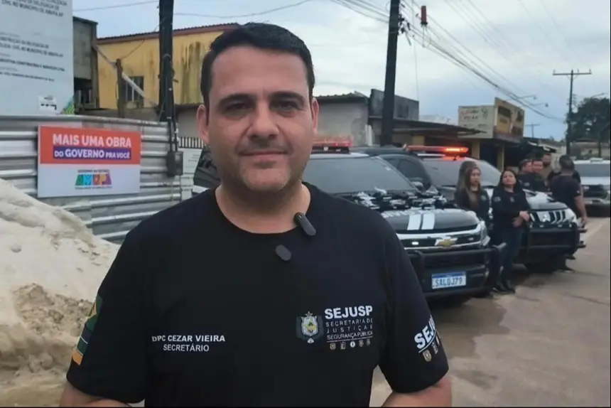 Secretário de Justiça e Segurança Pública, Cezár Vieira