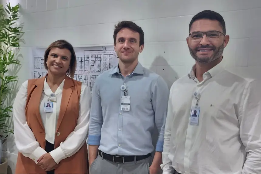 Foto: Júnior Nery/Sesa Equipe de consultores do Lean nas Emergêcias, do Sirio Libanês