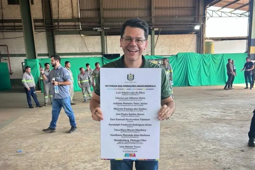 Wandenberg Pitaluga destacou que a retomada da mineração representa um novo ciclo de desenvolvimento econômico para o Amapá.