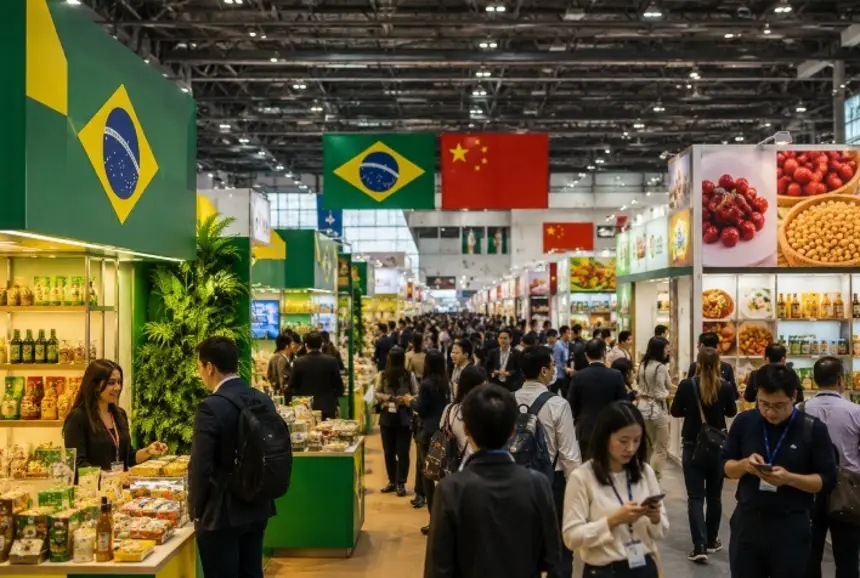Foto: Divulgação Esta edição da Sial contou com participação recorde de empresas brasileiras, 82 no total