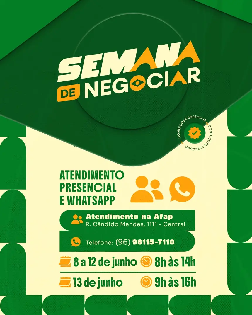 Atendimento presencial e pelo WhatsApp auxilia clientes durante a campanha de negociação da Afap.
