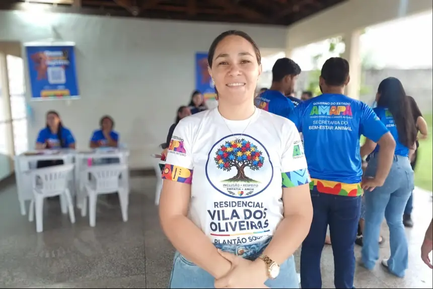 Coordenadora do Vila dos Oliveiras,  Malena Corrêa. 