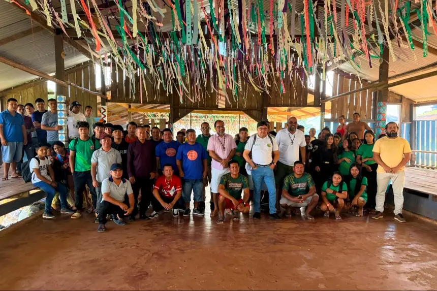 Projeto Socioambiental Indígena, em Oiapoque. A iniciativa vai ampliar a assistência técnica, o fomento rural e as ações de segurança alimentar para cerca de mil famílias indígenas