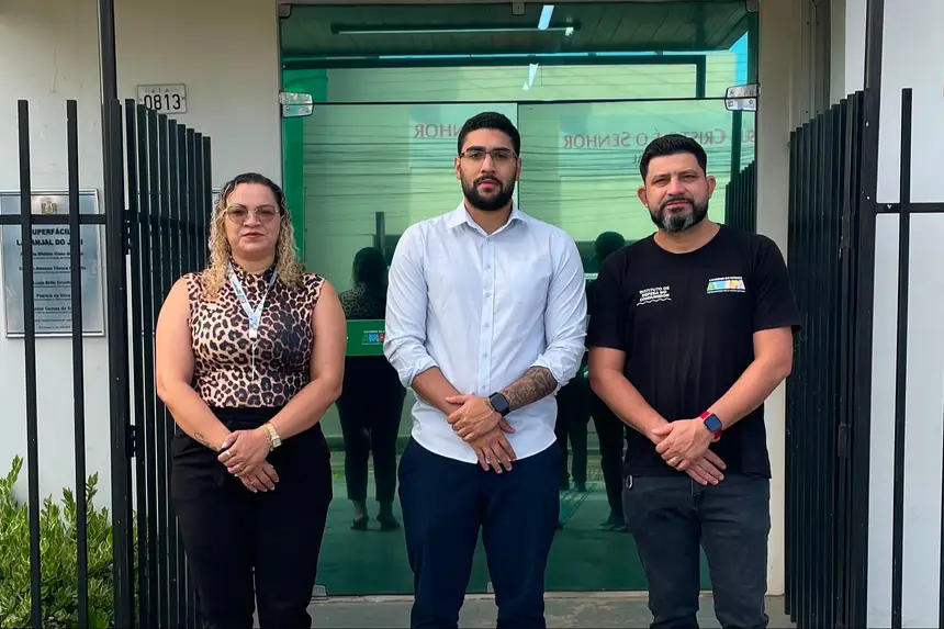 Foto: Divulgação/Procon Equipe do Procon Amapá no Jari para a realização das audiências.
