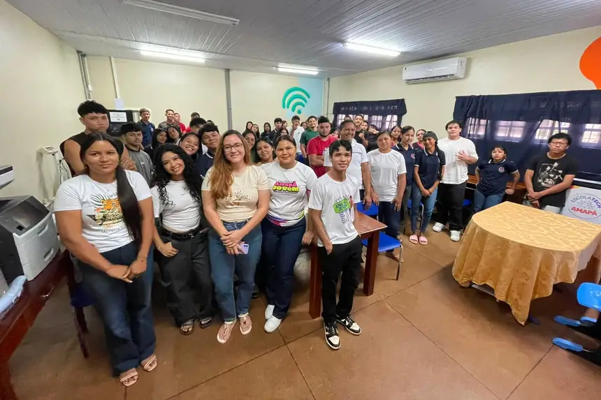 Recepção aos beneficiários de Vitória do Jari, sul do estado. 