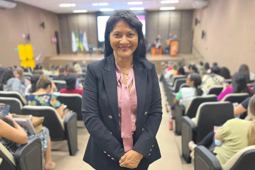 Foto: Gabriel Maciel/Sesa Rozilene Valadares, responsável técnica estadual da Saúde da Criança