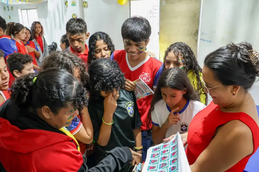 Foto: Evandro Vilhena/Seed A iniciativa mobliza alunos do ensino fundamental 2, do 6° ao 9° ano da escola