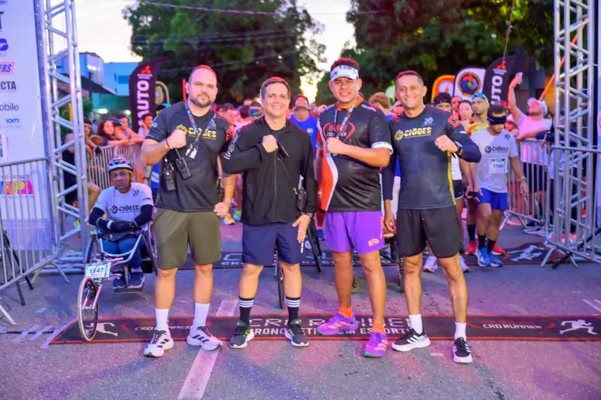 Equipe de coordenação da Corrida