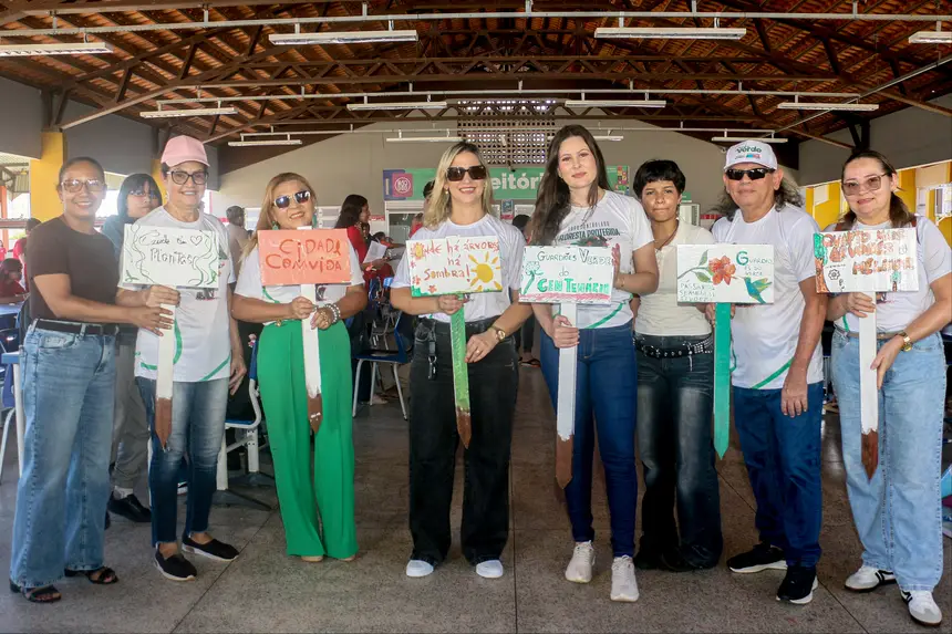 Equipe da Coordenadoria de Educação Ambiental da Sema