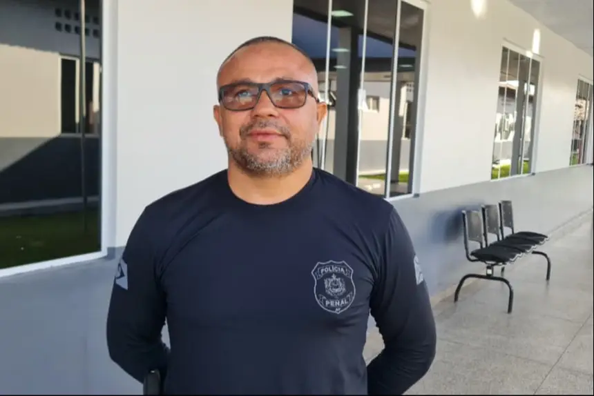 Ramon Moura, Policial Penal, aluno do curso.