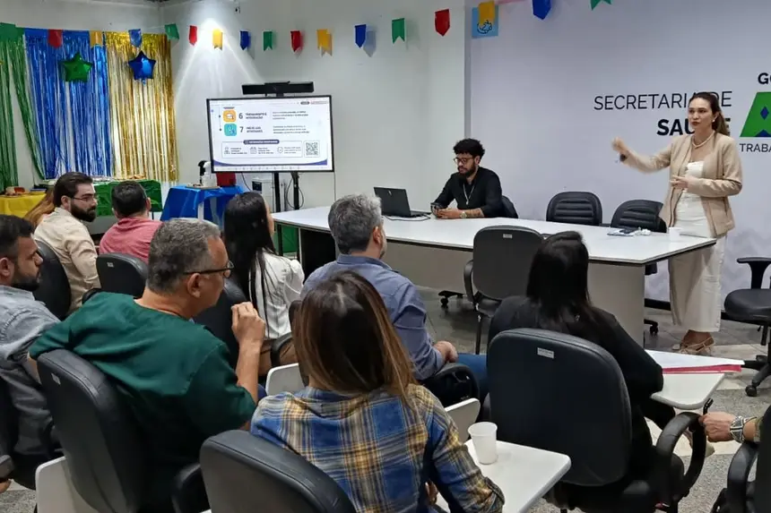 Encontro foi coordenado pela secretária adjunta da Atenção à Saúde da Sesa, Macelir Kobayashi