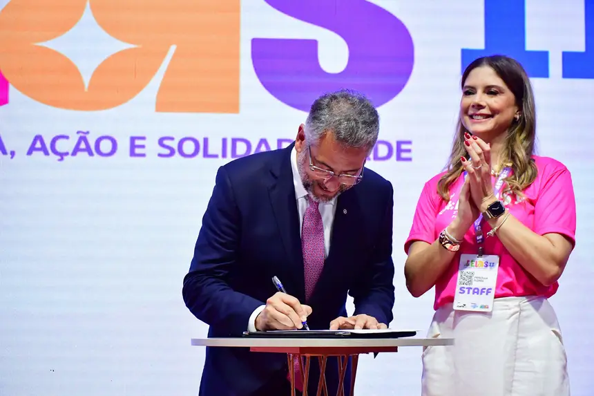 Clécio Luís assinou carta recebida durante o ELAS II