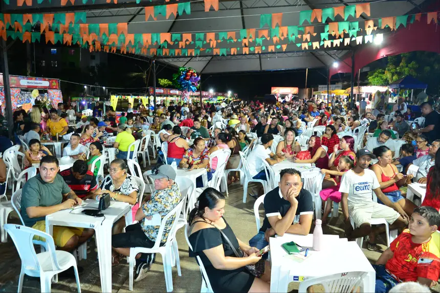 A programação do Governo do Estado trouxe o brilho das festas juninas para o coração da comunidade