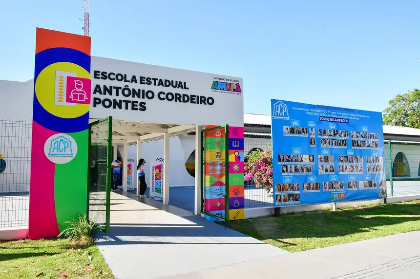 Foto: Foto: Max Renê/GEA Escola Estadual Antônio Cordeiro Pontes é totalmente revitalizada