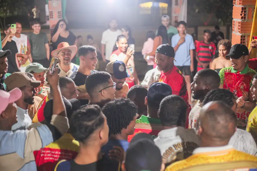 Dança do ‘Vominê’ nas residências é característica marcante das alvoradas