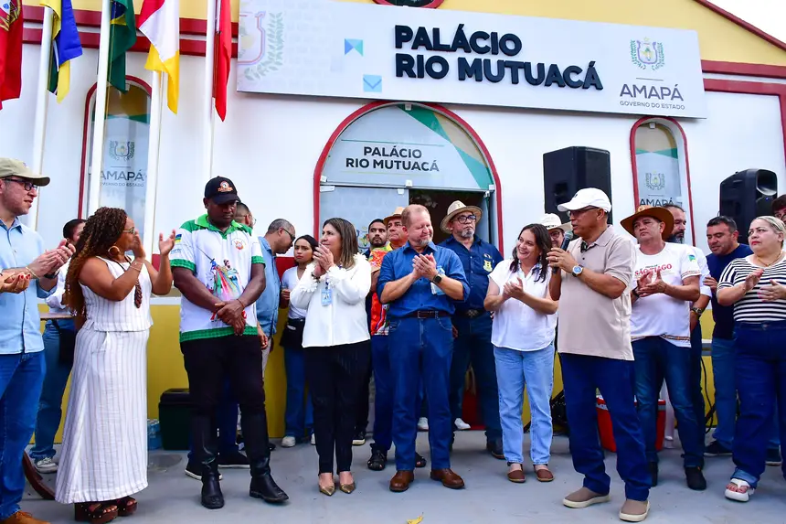 Palácio Rio Mutuacá foi aberto nesta segunda-feira, em Mazagão Velho